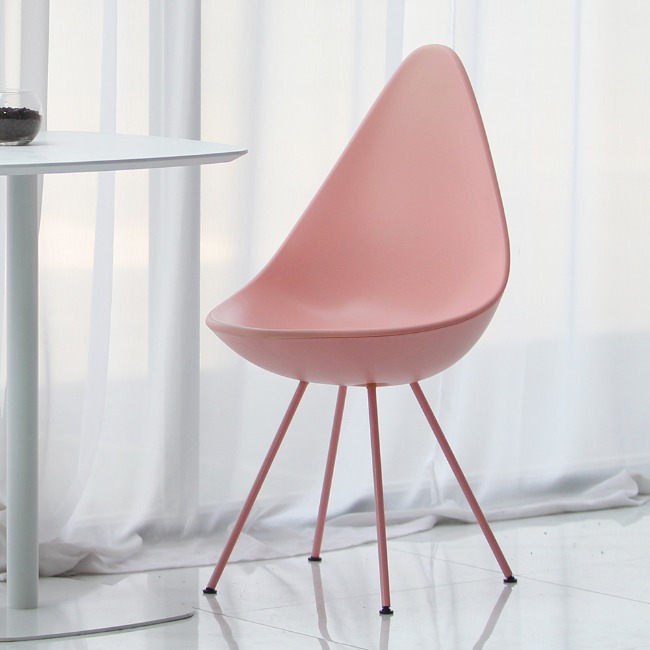 [핑크가구]고타체어 카페 플라스틱 디자인의자